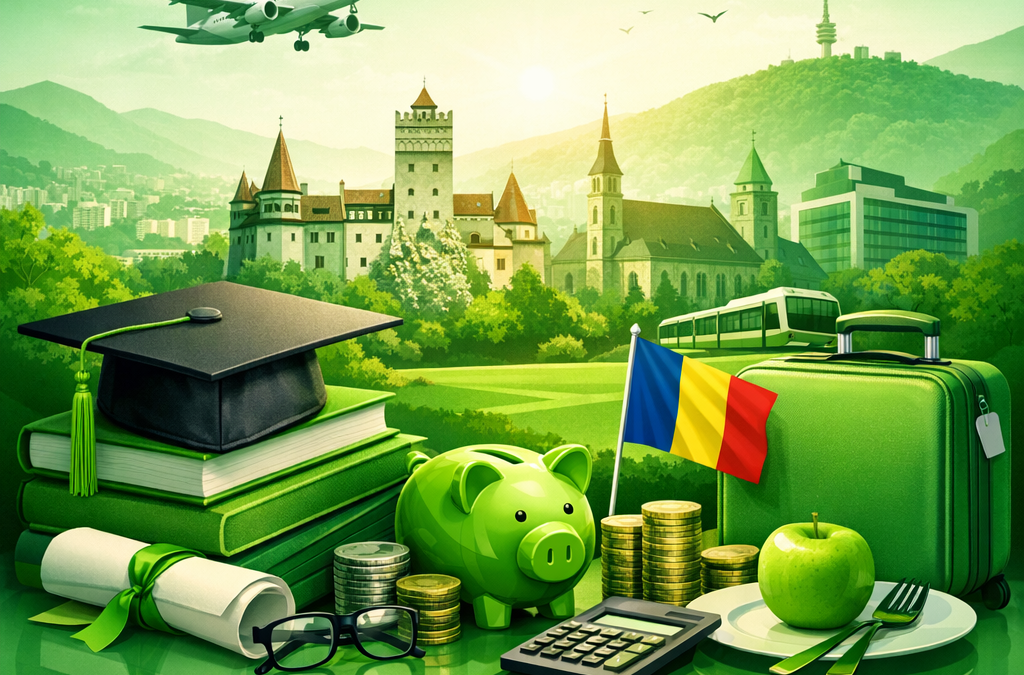 تكاليف الدراسة والمعيشة في رومانيا 2026