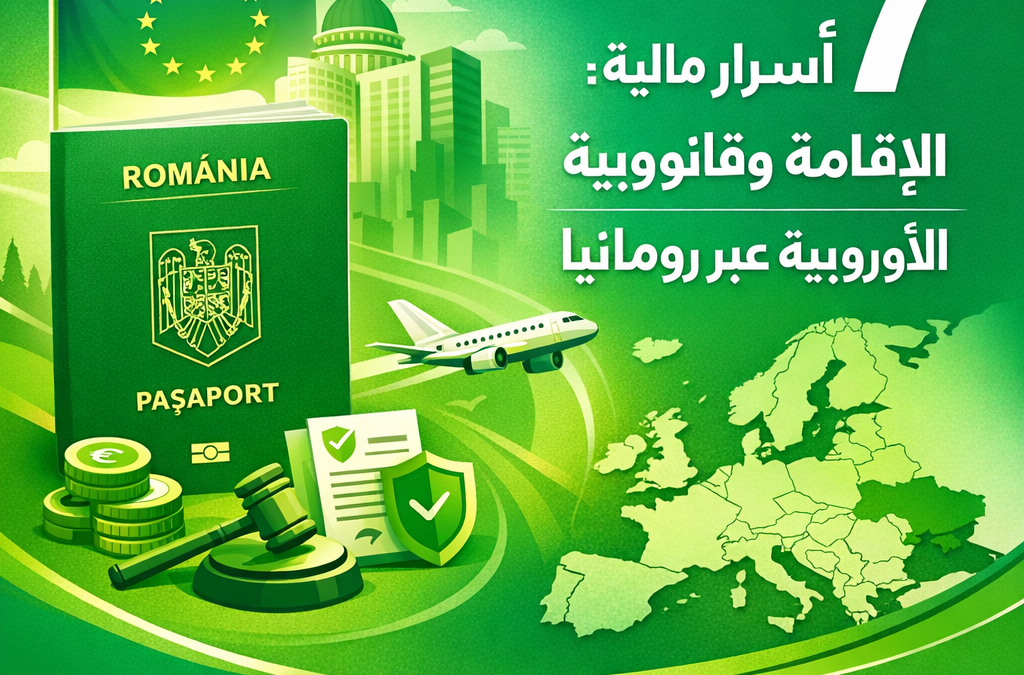 7 أسرار مالية وقانونية: الإقامة الأوروبية عبر رومانيا